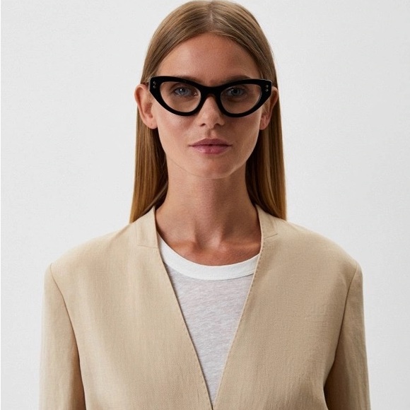 💯- New Authentic Gucci GG1083O 002 havana Cat-eye Logo Sided Glasses - Picture 17 of 17